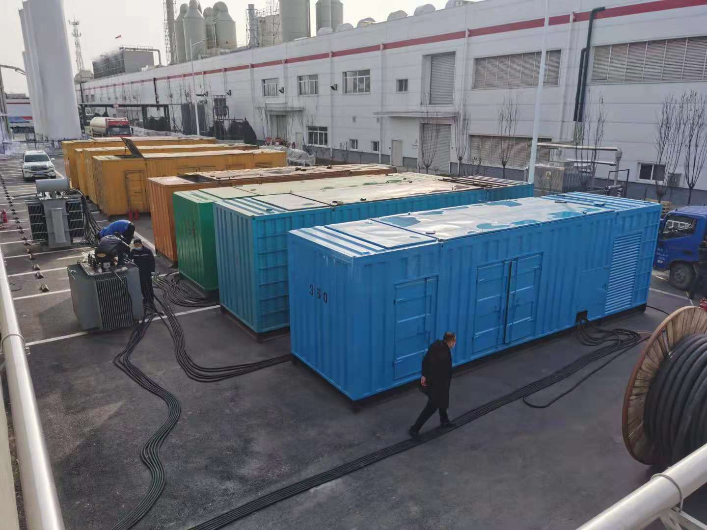 荔湾出租发电机-柴油发电机组三相采用什么接法