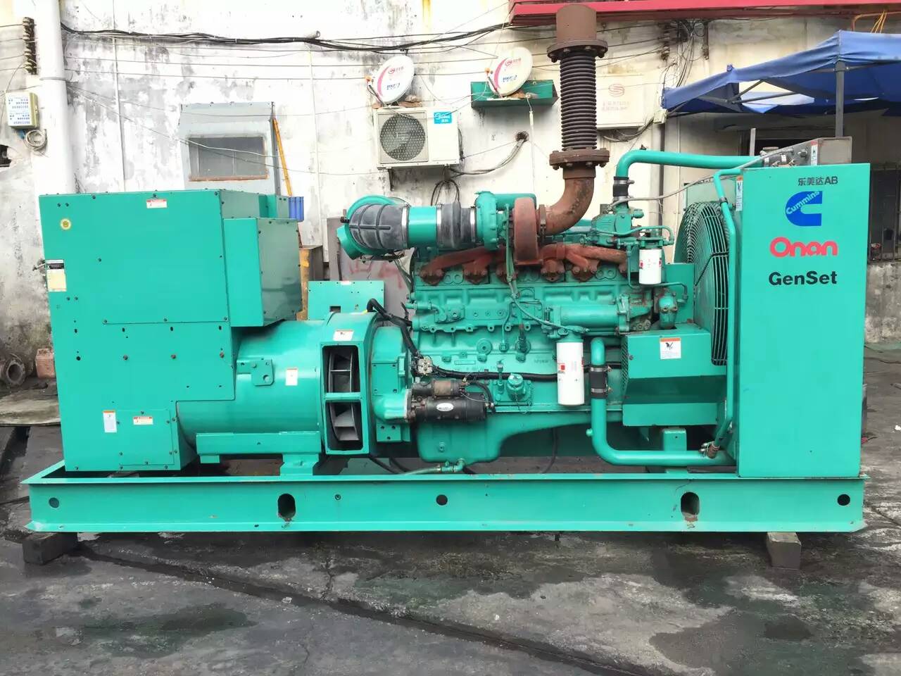 荔湾租赁发电机-柴油发电机不正常冒烟的原因